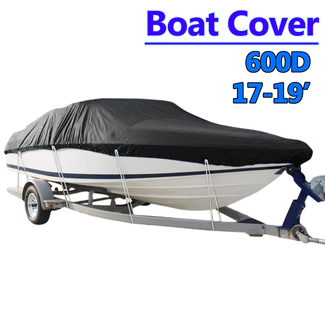 Тяжелый 17 19ft луч 96 дюймов Trailerable 600D морской класс водонепроницаемые с защитой от
