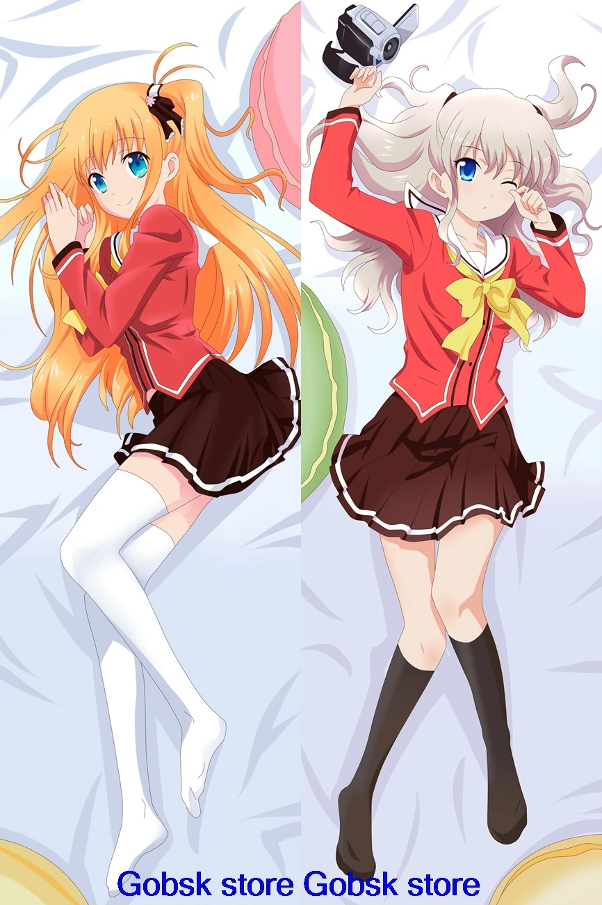 Аниме Шарлотта персонажей сексуальная девушка Томори НАО Dakimakura тела декоративная наволочка для подушки Чехол обниматься тела Чехол