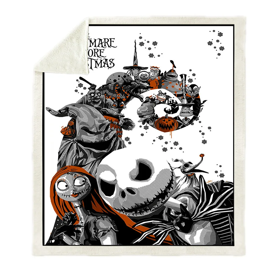 SOFTBATFY Fleece Throw Blanket Sofa Bedding Blankets Drop Ship | Дом и сад