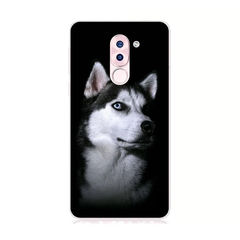 Huawei mate 9 lite Case Silicon tigon beast Painting Soft TPU Back Cover for Protect Phone cases shell |