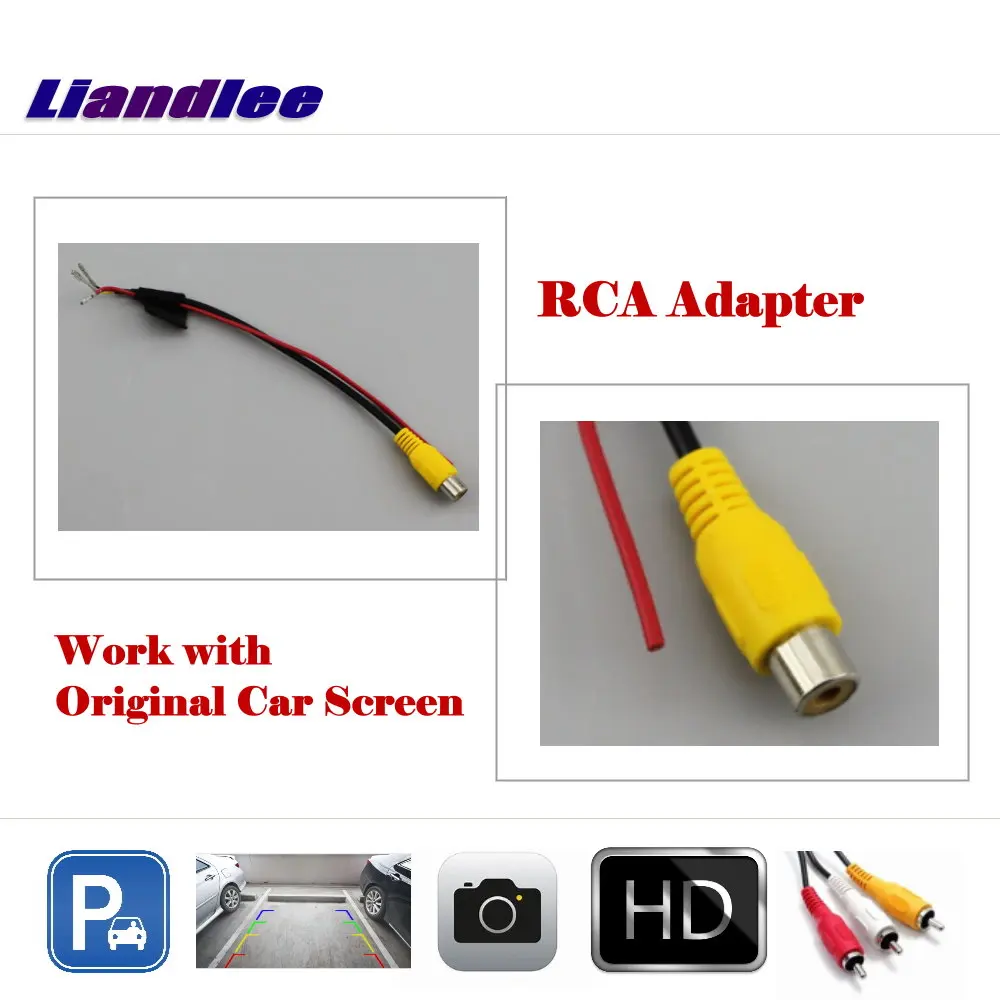Liandlee Авто обратная парковочная камера для Honda Civic 2012-2015 заднего вида работы с