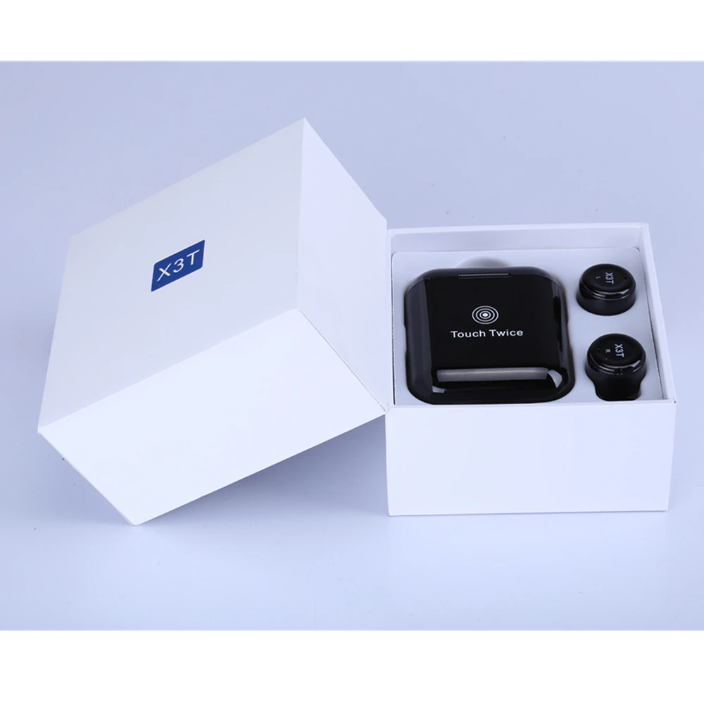 Наушники X3T TWS Беспроводная Bluetooth 4 2 гарнитура наушники wtih зарядное устройство