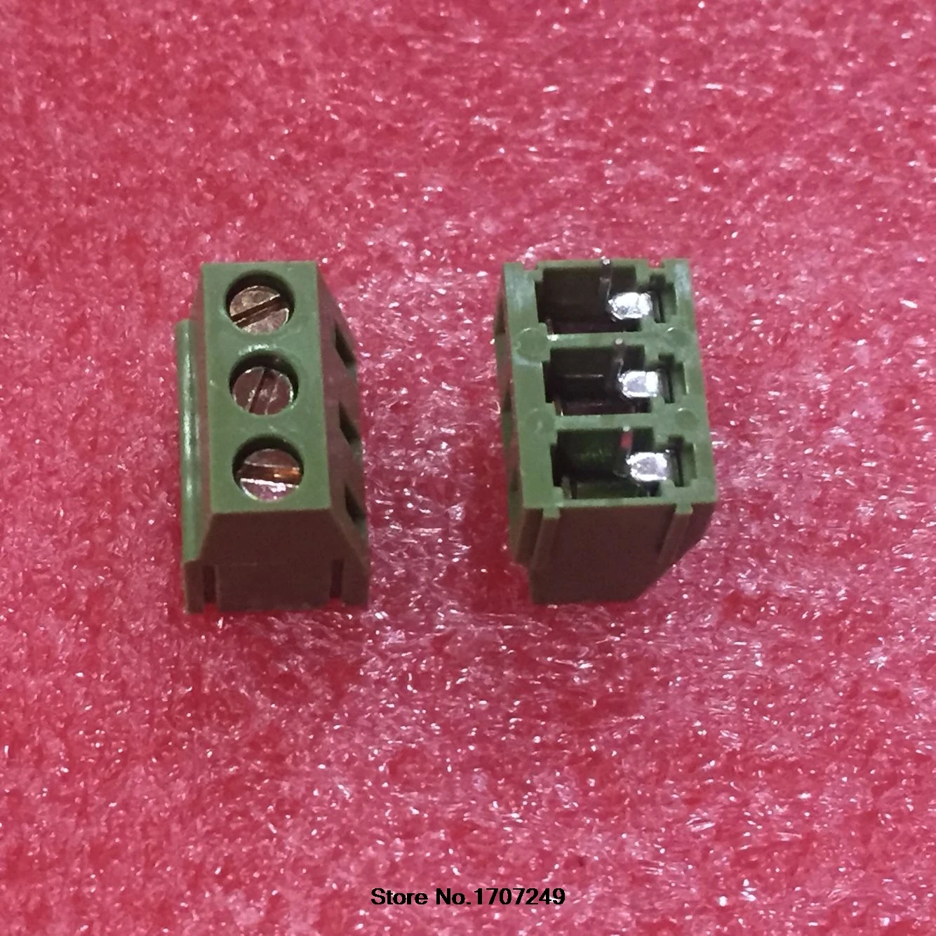 Бесплатная доставка 100 шт. Φ KF128 3Pin 5 08 мм высококачественные Медные ножки PCB