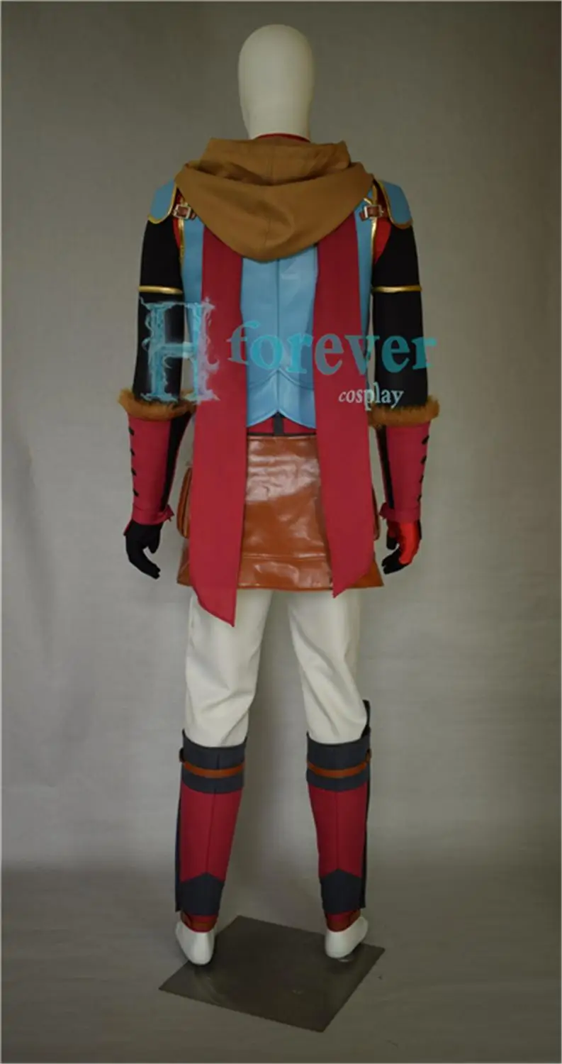 [Customized] Anime! Fate/Grand Order Arash Battle Suit Gothic Uniform Cosplay Costume Any Size Halloween Full Set Free Shipping |