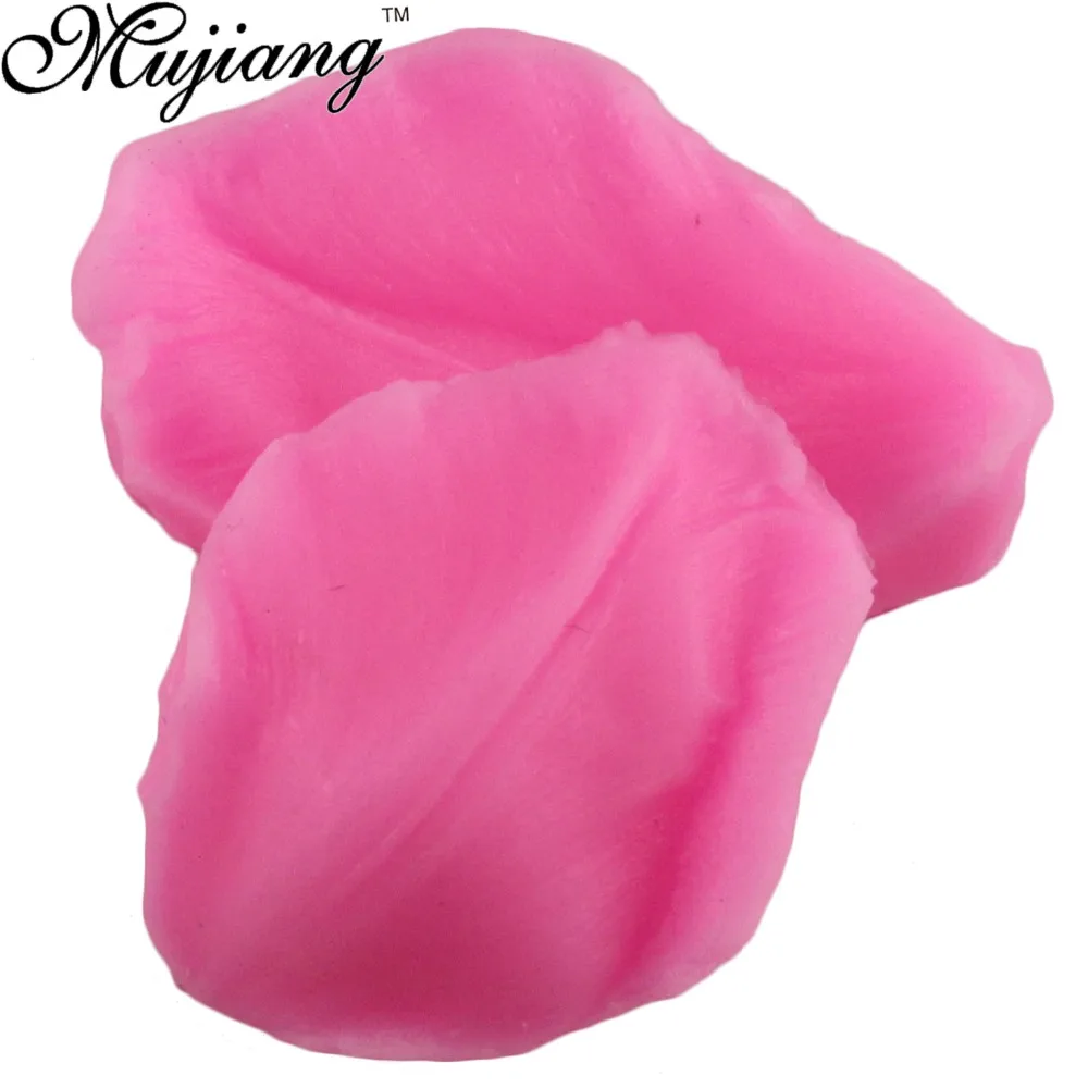 Силиконовая форма Mujiang для выпечки цветов лепестков листьев помадки мастики
