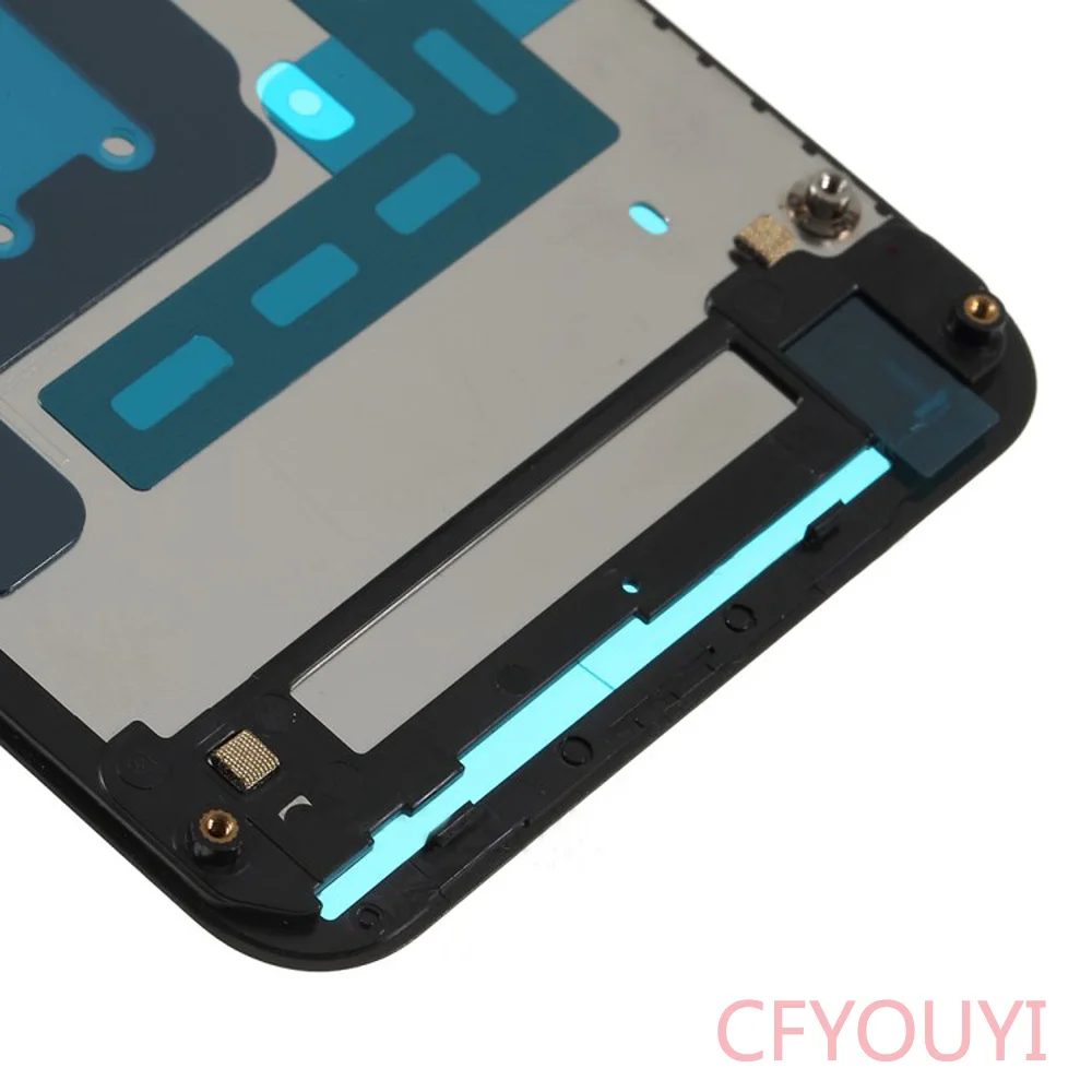 Черный цвет LCD Кронштейн Рамка рамка поддержка корпуса запасная часть для LG Q6