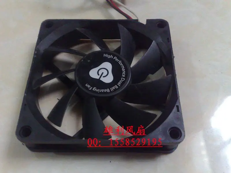 Подлинный для NMB 2806GL-04W-B39 7015 7 см 70 мм DC 12V 0.19A двойной шарикоподшипник Вентилятор