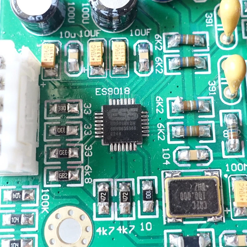 Es9018k2m es9018 i2s dac baord поддержка 32 бит 384 кГц DSD 64 128 256 аудиодекодер |