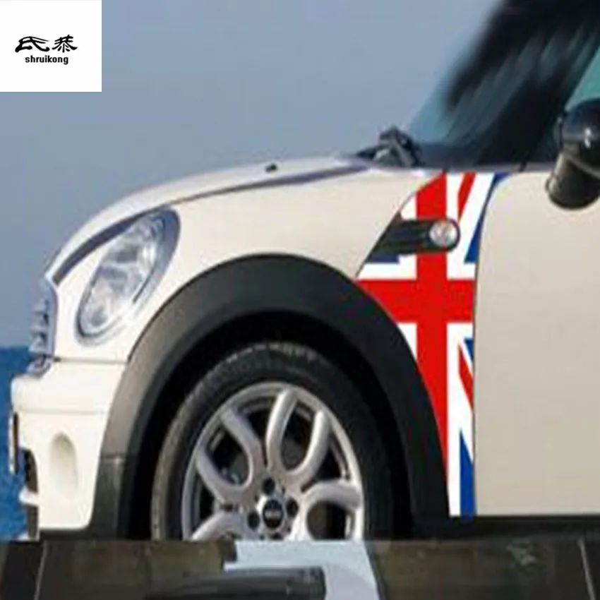 1 шт. автомобильные наклейки из материала KK декоративная крышка крыла для MINI Cooper