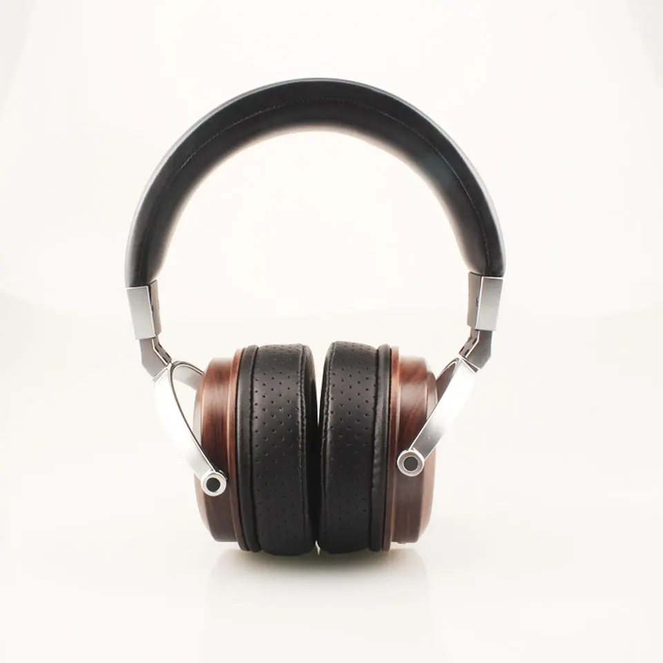 BLON BOSSHIFI B7 деревянные наушники гарнитура DJ металлические Hifi стерео Открытый