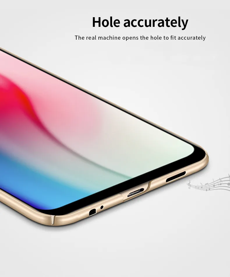 ДЛЯ Vivo Y3 Y5 Y15 2019 чехол Роскошный Матовый ПК жесткий пластиковый для телефона Y17 Y12