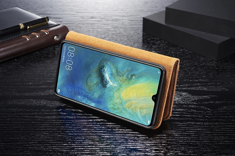 Роскошный Ретро Кожаный съемный чехол-кошелек для huawei mate 20 30 P30 Pro Lite P20 Pro P10 mate 20 слот для карт чехол-подставка