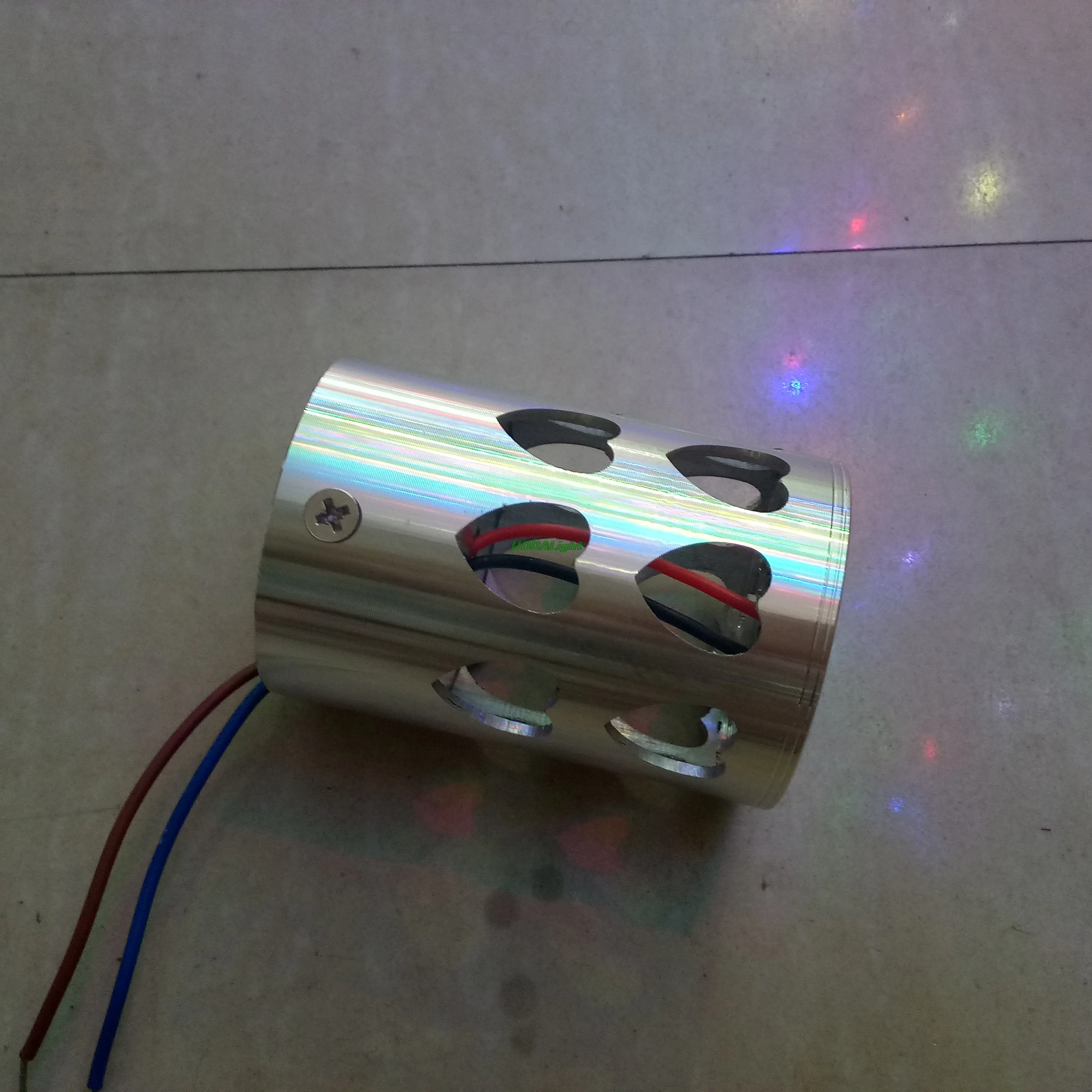 3 Вт AC85 265V RGB настенный светильник KTV караоке бар украшение светодиодный лампа с 24