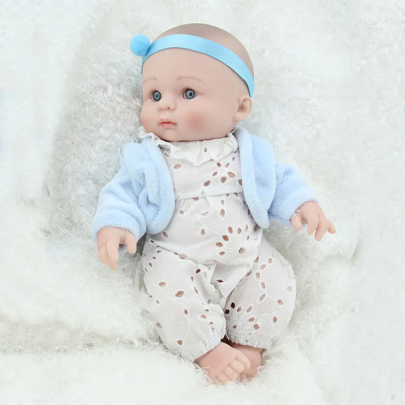 KAYDORA 8 дюймов куклы Reborn Младенцы полностью силиконовые виниловые украшения для