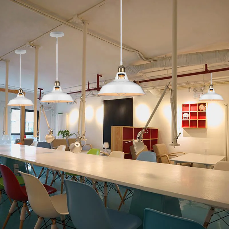 Высокое качество промышленные подвесные светильники Ретро Стиль Ресторан