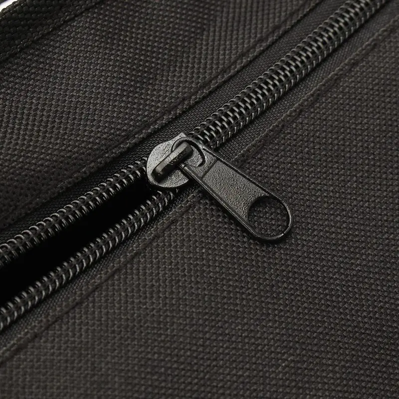 Черная Холщовая Сумка маркер на молнии вместительный чехол карандаш для