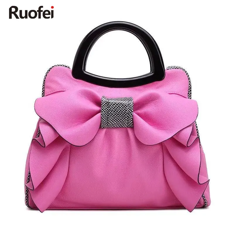 New designer brand bag ladies high quality PU handbag dress solid messenger bag mini bag lady messenger purse and handbag E197