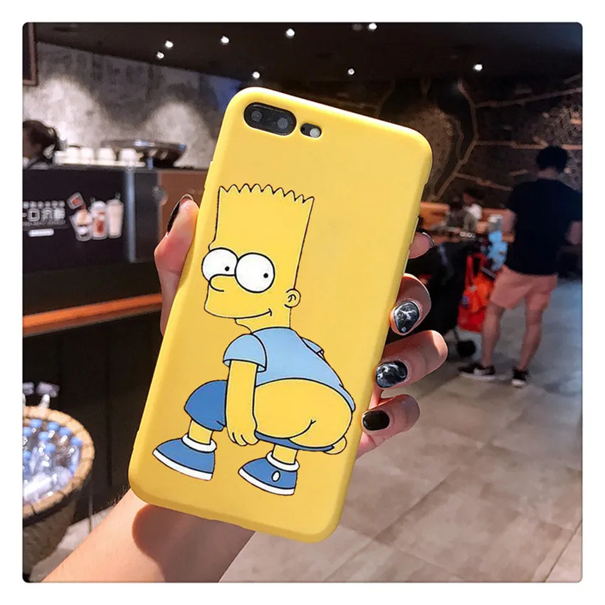 11764 Милый чехол для телефона Симпсон для iPhone X 7 Plus XS 10 чехол TPU Мягкий силиконовый чехол для телефона для iPhone 6S 8 6 Plus XS Max чехол - Цвет: 11764