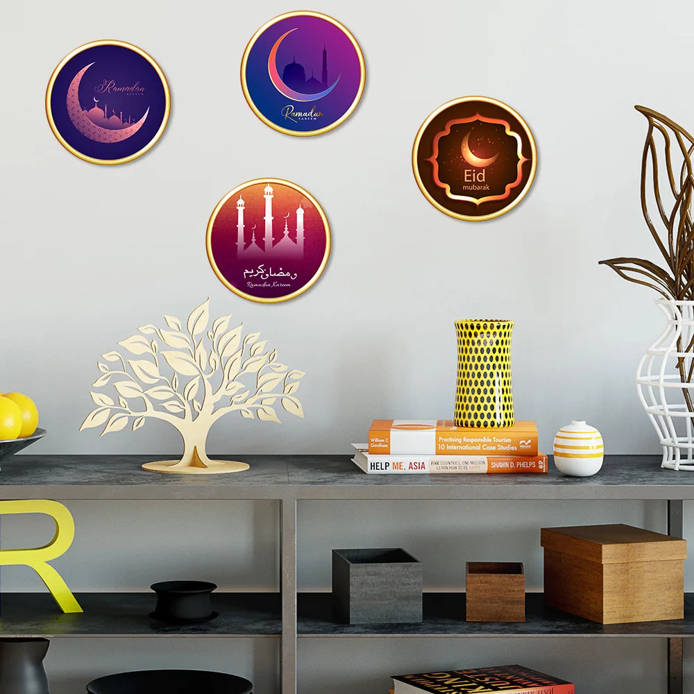 Islamic Eid Al-Fitr Ramadan Decoration Wall Stickers | Дом и сад