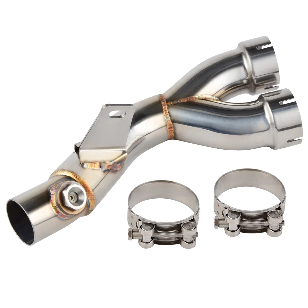 Mid трубы мотоцикл среднего звена глушитель выхлопной для Yamaha YZF R6 YZFR6 2006 2020 2012 2013 2014