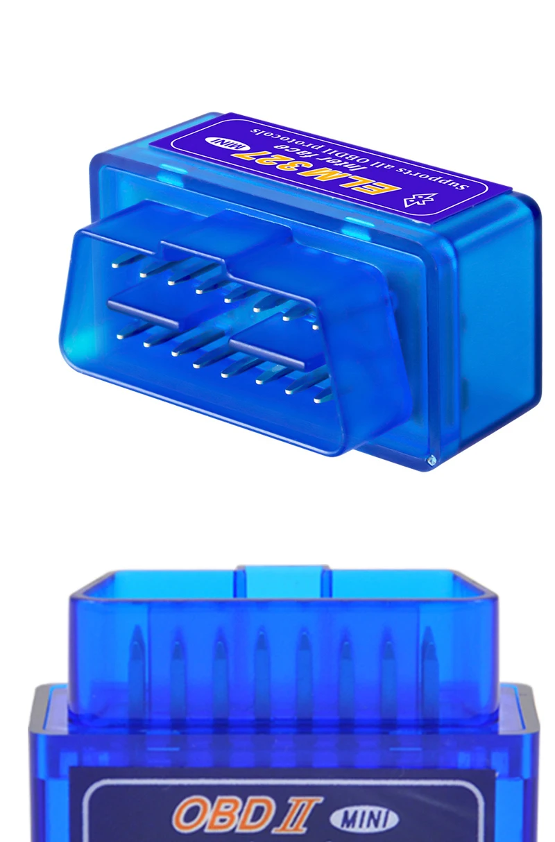 ELM327 Мини ELM 327 V2.1 OBD2 Bluetooth интерфейс автоматический сканер obd ii диагностический инструмент работает на Android Windows Symbian
