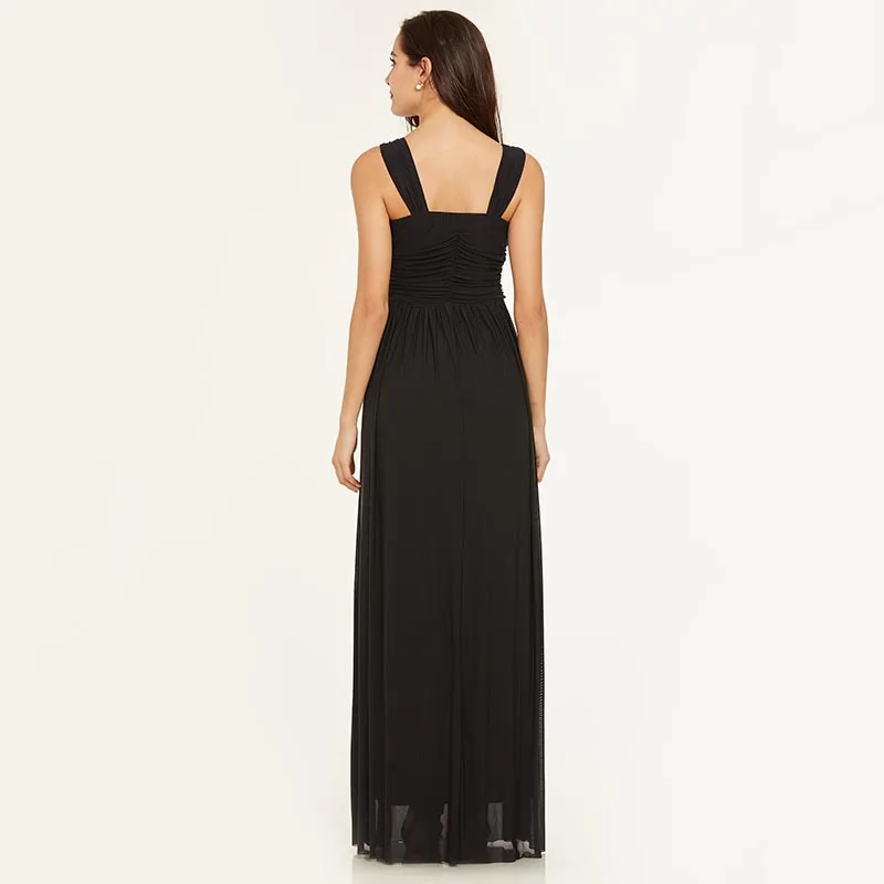 Женское вечернее платье с v образным вырезом и открытой спиной|backless evening dress|formal