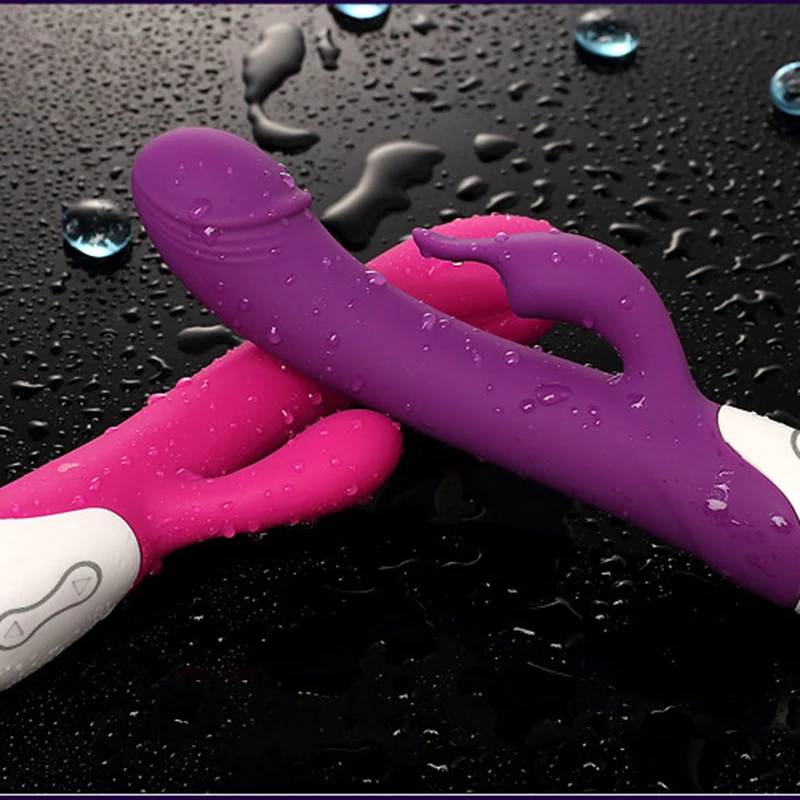G Spot фаллоимитатор вибратор для женщин двойной вибрации силиконовый