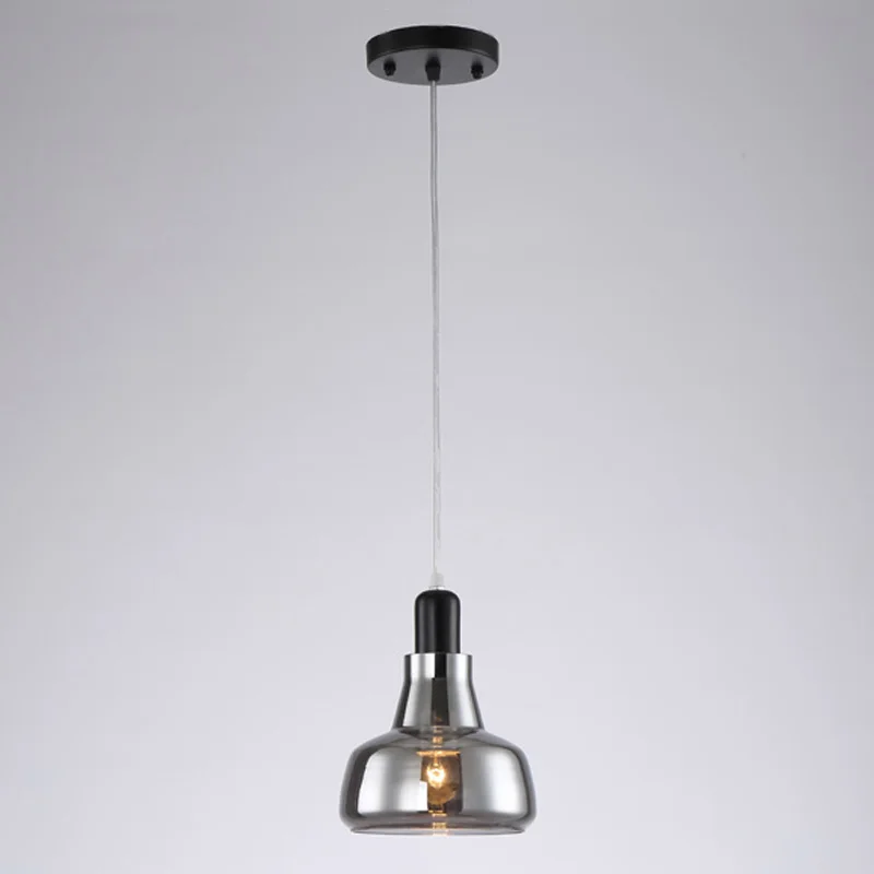 Стеклянный подвесной светильник в винтажном стиле E27 110 240 В|glass pendant light|pendant lightsrope