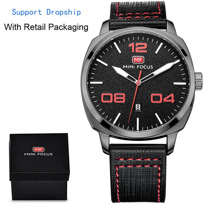 Прямая поставка 2019 модные мужские часы с 3D эффектом потертости повседневные из