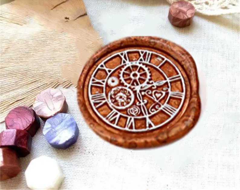 Штамп восковой печати для часов Свадебный Воск печать вечеринки свадебного