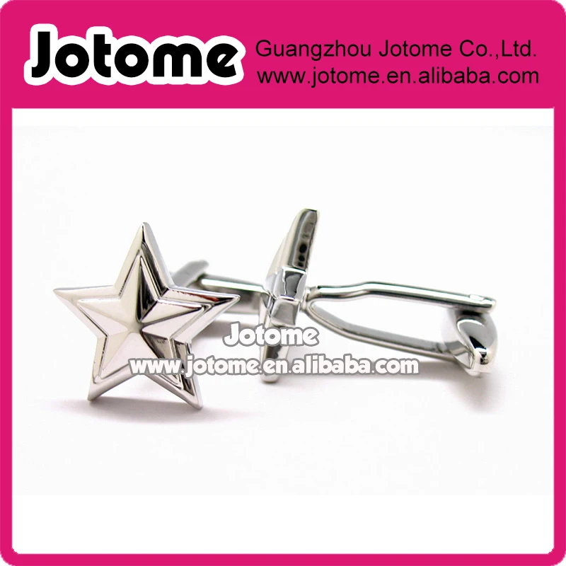 Блестящие Серебряные призматические бриллиантовые запонки недорогая