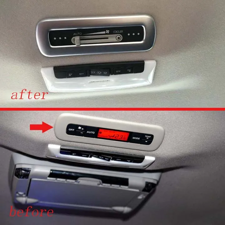 Декоративный хромированный переключатель из АБС пластика для NISSAN Серена C27 2017 2018