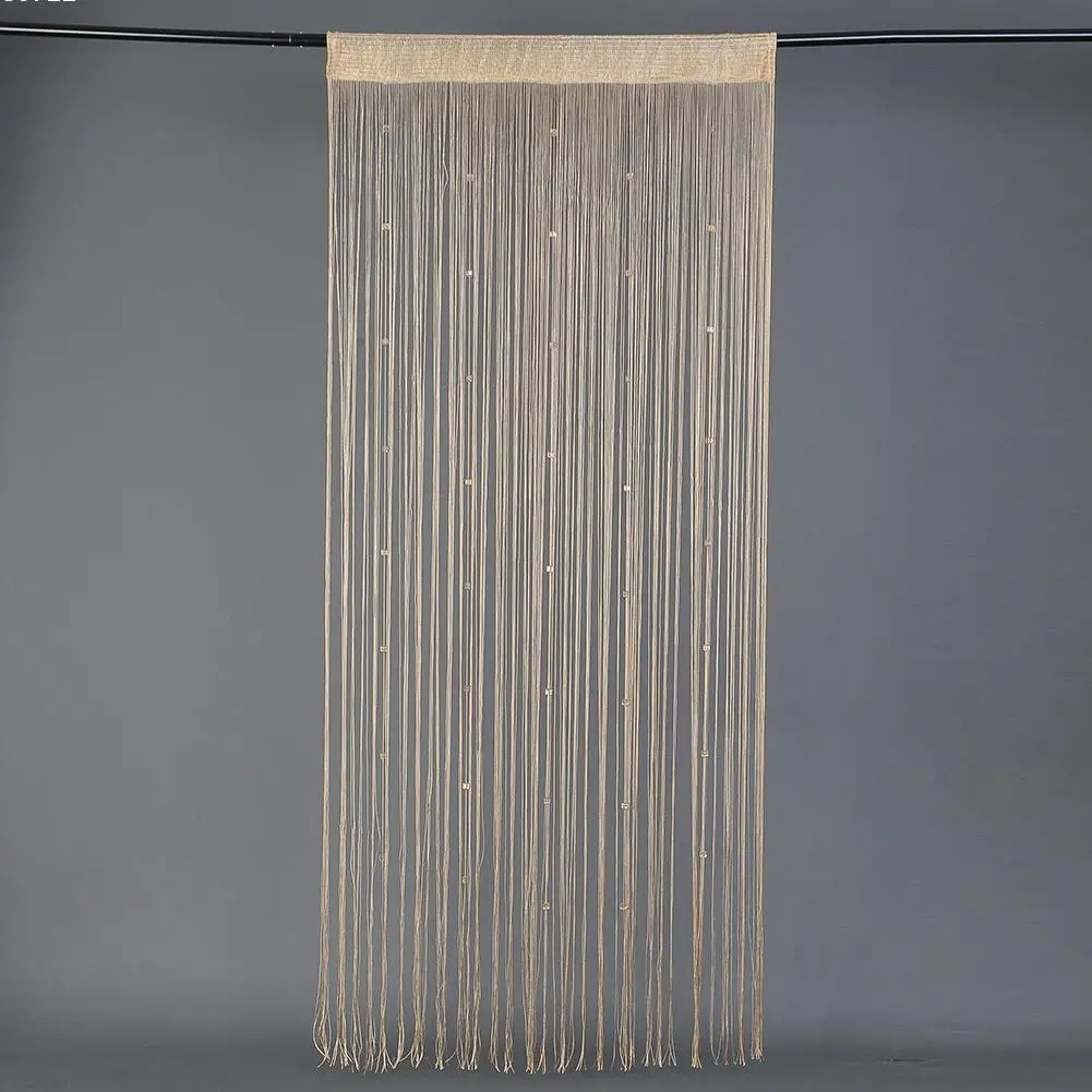 1 шт. элегантный кристалл низкой упругой бисером строка двери шторы s пряжа