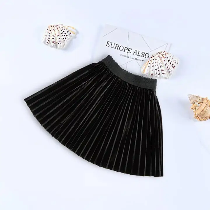 Юбка пачка для девочек плиссированная летняя юбка принцессы модная короткая