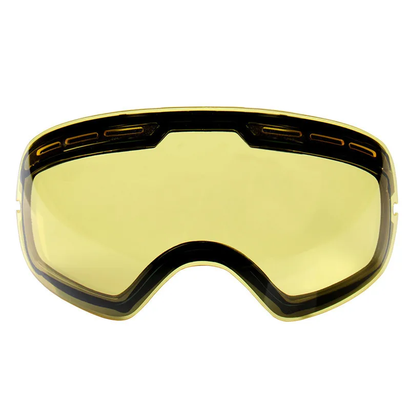 COPOZZ Ski Goggles with Lens and Box Case Ski Mask UV400 Anti-fog Snow Goggles Big Spherical Skiing Snowboarding for Men Women