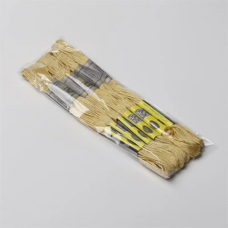 Мерсеризованный Египетский хлопок вышивка нитью для вышивки крестиком 6 нитей 12