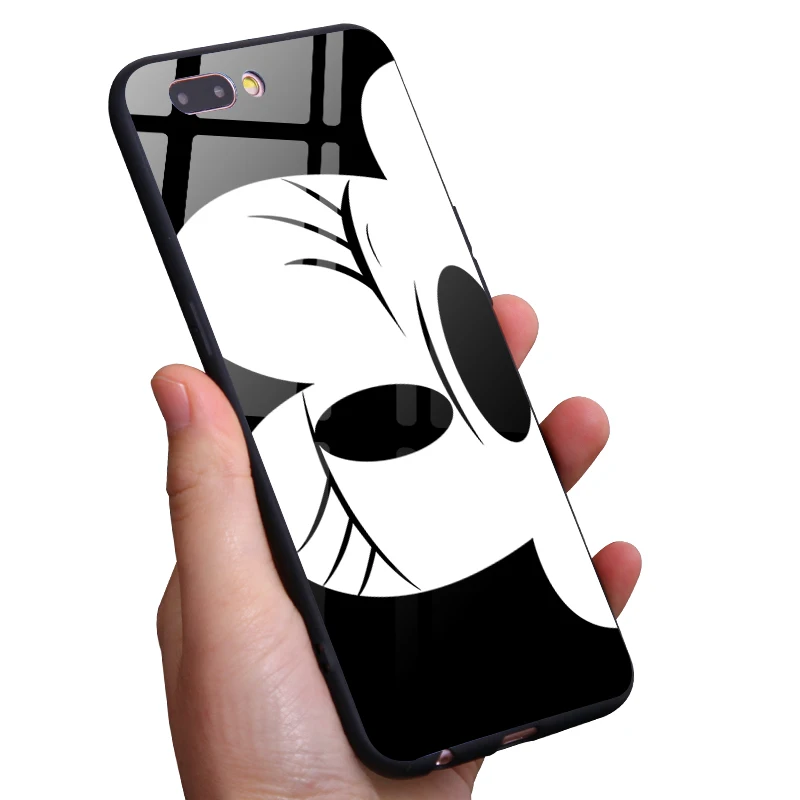 minizy Милый мультяшный чехол для телефона из закаленного стекла TPU s для iPhone 11 Pro XR XS MAX X, чехол для iPhone 6 7 8 6 S Plus, чехол, Fundas Coque - Цвет: minizy