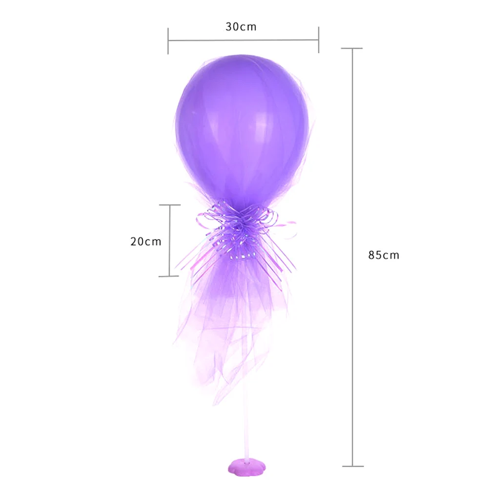 Diy 12 дюймов шар Тюль сетчатой ткани Airballoon Свадебные украшения сетчатая ткань для
