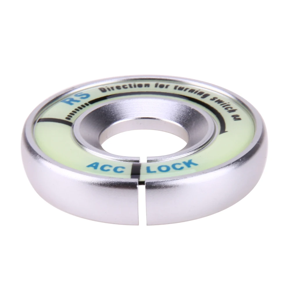 Светящееся кольцо для выключателя автомобильного ключа зажигания VODOOL из