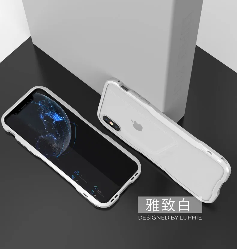 Металлический Чехол-бампер для iPhone11 Pro XS max, чехол с алюминиевой рамкой, жесткий защитный чехол для iPhone X R 7 8 Plus, чехол-бампер iphon