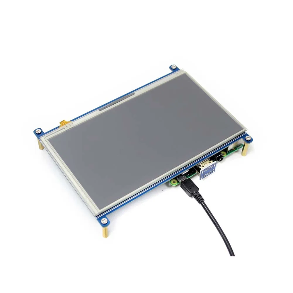 7 дюймовый HDMI LCD 1024*600 резистивный сенсорный ЖК дисплей планшет интерфейс для Raspberry