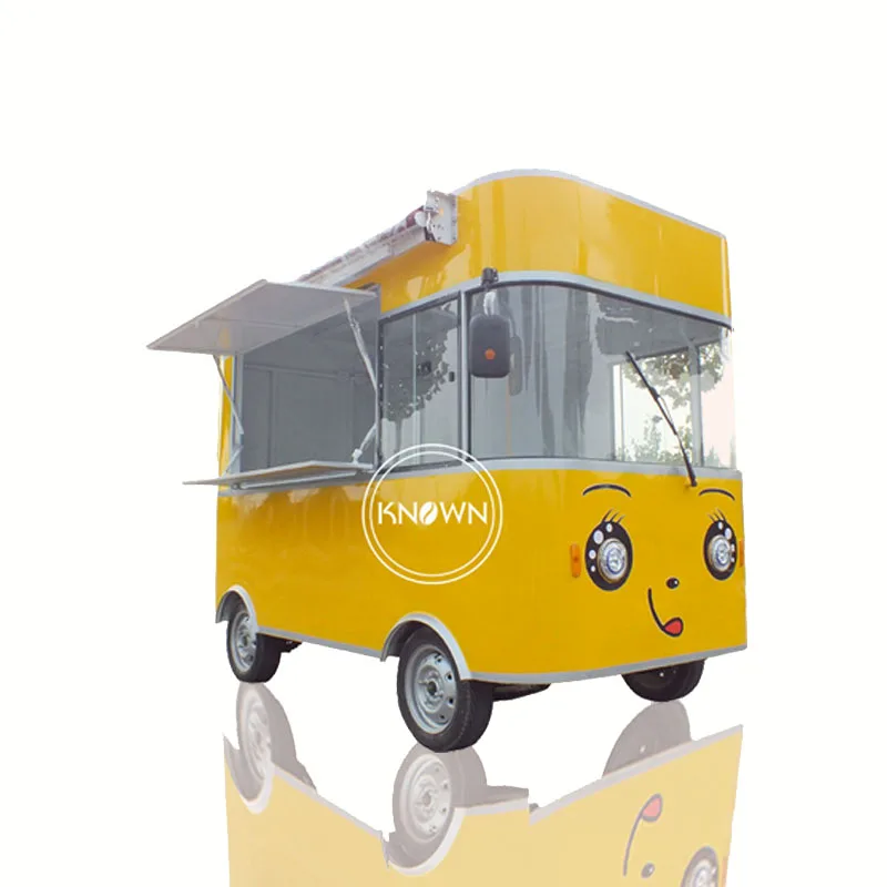 Одобрено для жареной курицы пива уличный электрический грузовик пищевых