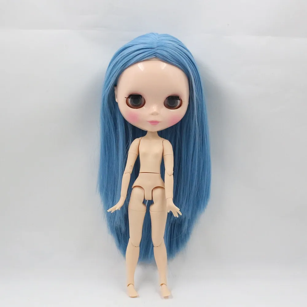Бесплатная доставка синие микс кукол Blyth с чистым телом Nemmo Azone. (TRG 184)|blythe doll|hair