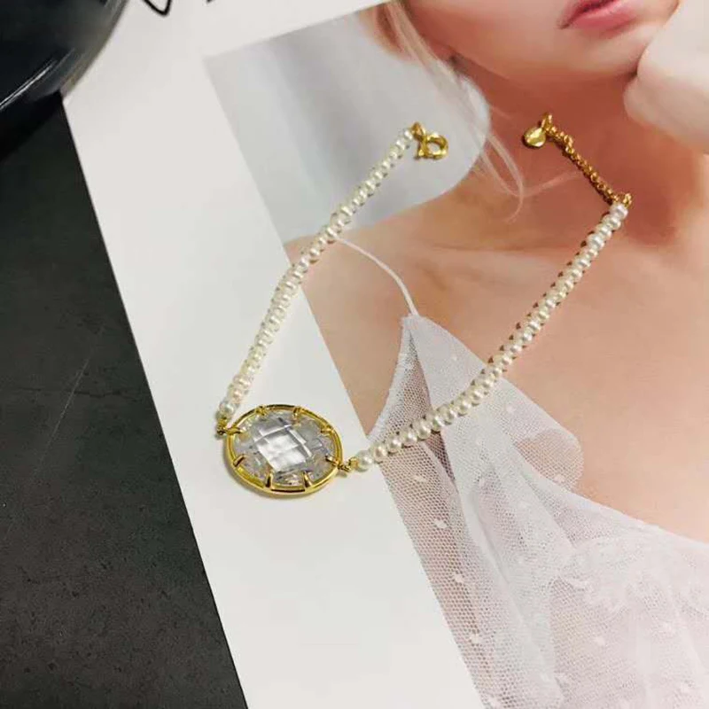 Amorita boutique 925 Овальный дизайн мода жемчужный браслет | Украшения и аксессуары