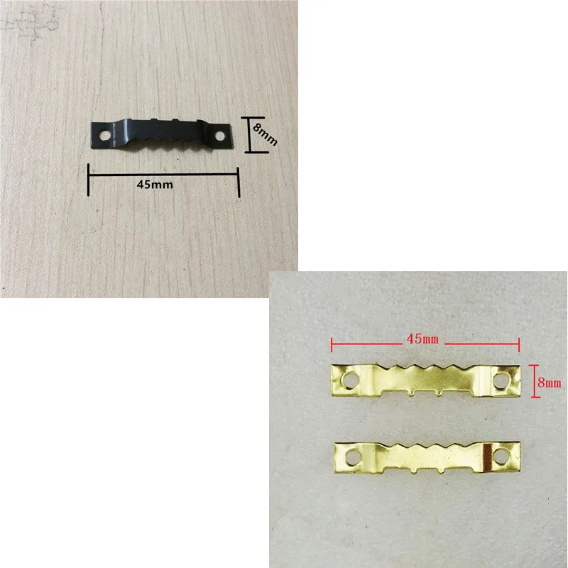 Зубчатый крючок подвесная картина Масляная зеркальный каркас крючки с винтами