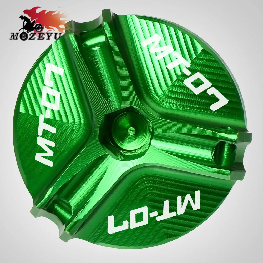 Мотоциклетный M20 * 2 5 CNC масляный фильтр двигателя крышка крышки винт для YAMAHA MT07 MT 07