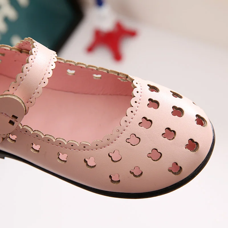 Весенне-летние сандалии для девочек повседневная детская обувь с вырезами