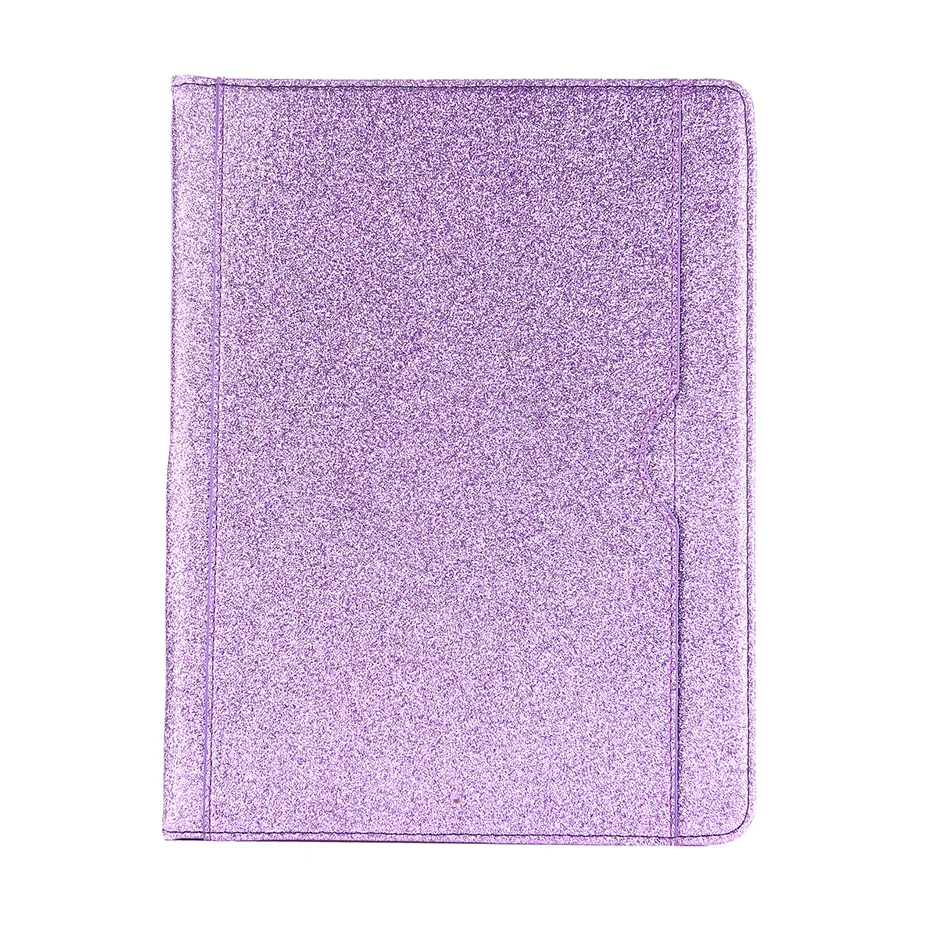 Mini Purple Блестящий чехол для iPad Mini 4 3 2 1 с держателем для карандашей ослепительный, сверкающий кожаный чехол для iPad Mini - Цвет: Mini Purple