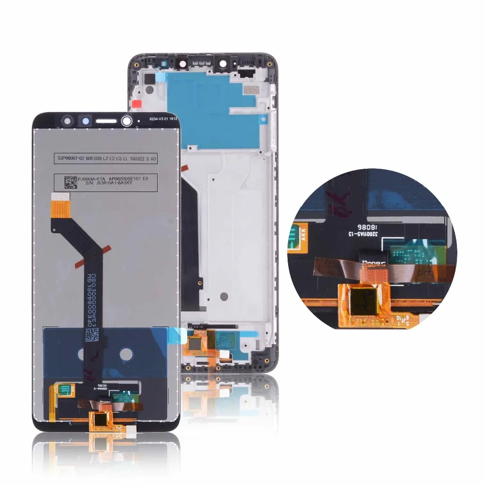 Дисплей для Xiaomi Redmi S2 LCD в сборе с тачскрином на рамке Оригинал 5.99'' черный