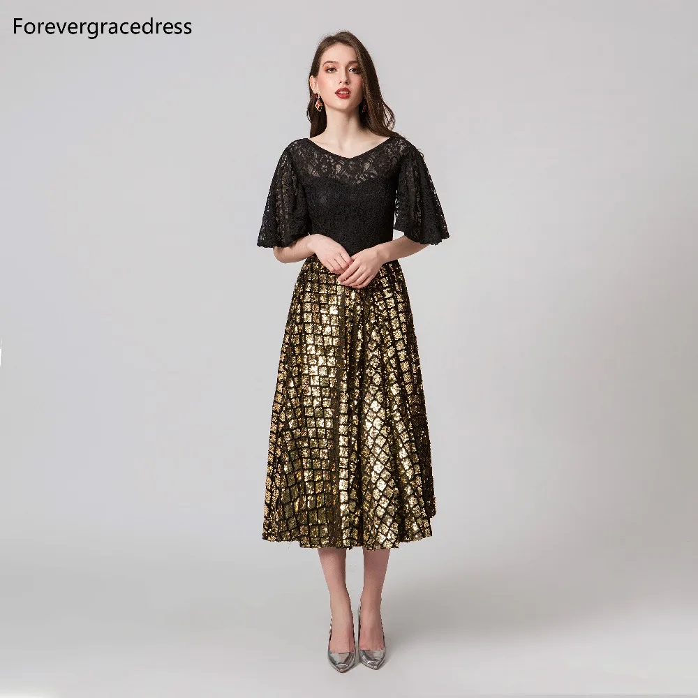 Коктейльные платья с блестками forevergraceплатье реальные фотографии для вечеринки